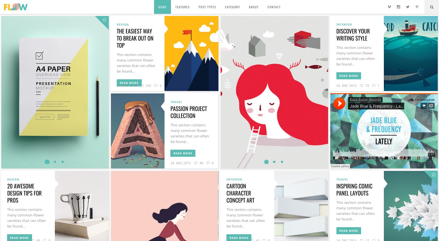 Flow WordPress Theme