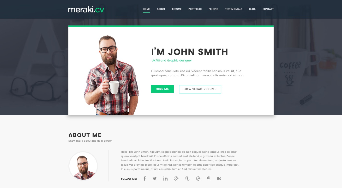 Meraki WordPress Theme