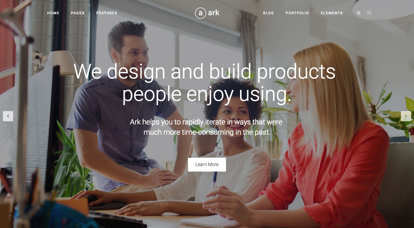 The Ark WordPress Theme