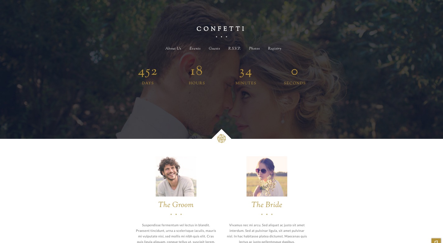 Confetti WordPress Theme