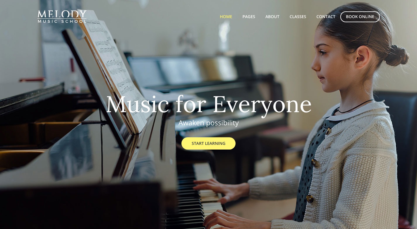 Melody WordPress Theme