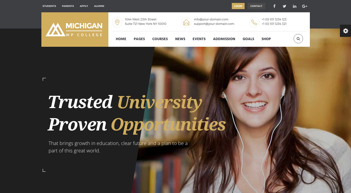 Michigan Learning Suite WordPress Theme