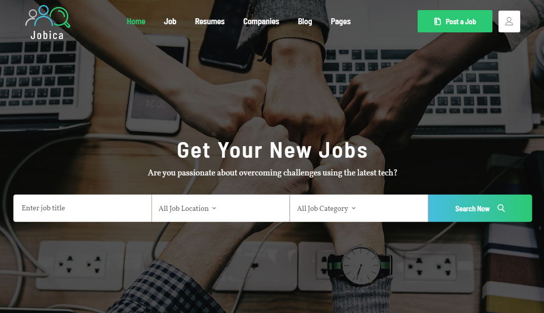 Jobica WordPress Theme