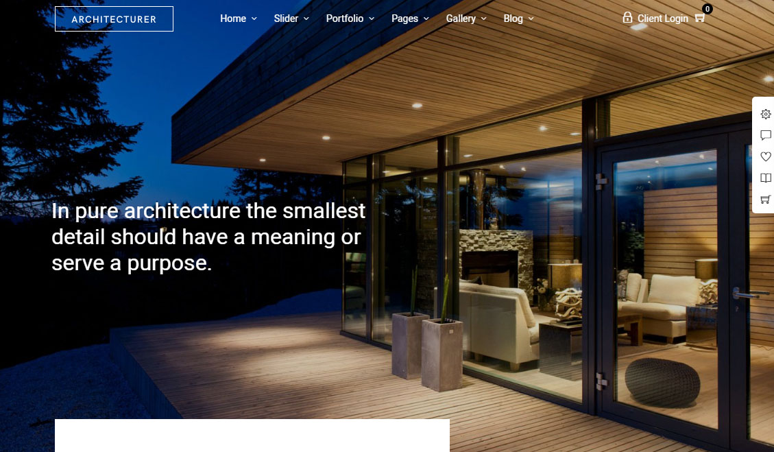 Architecturer WordPress Theme