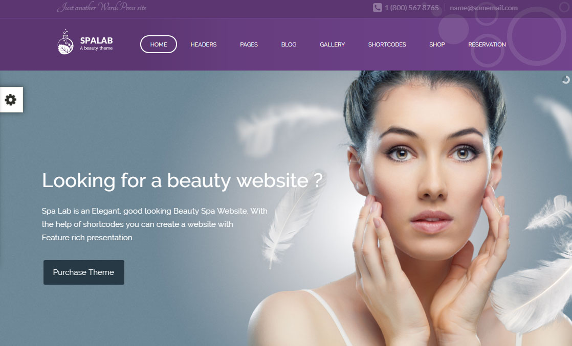 Spa Lab WordPress Theme